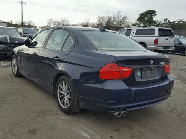 WBAPK7C55AA462619 - 2010 BMW 328 XI BLUE photo 3