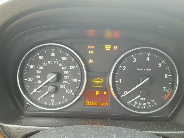 WBAPK7C55AA462619 - 2010 BMW 328 XI Կապույտ լուսանկար 8