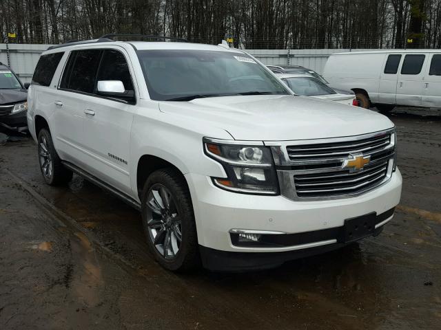 1GNSCJKC9GR212535 - 2016 CHEVROLET SUBURBAN C WHITE photo 1