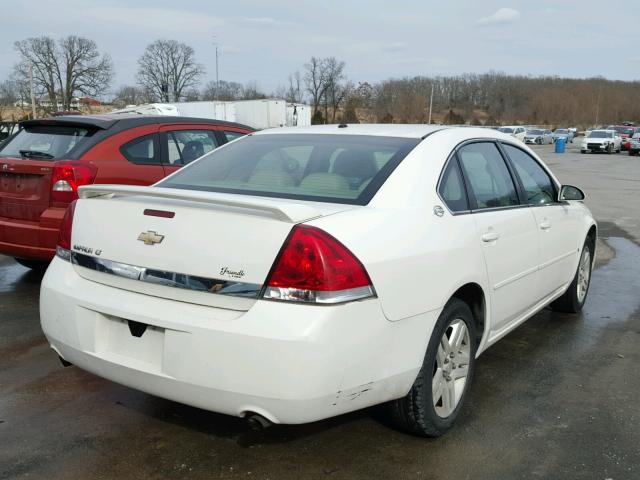 2G1WC58R579310431 - 2007 CHEVROLET IMPALA LT WHITE photo 4