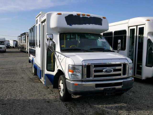 1FDFE4FP9ADA39666 - 2010 FORD ECONOLINE WHITE photo 1