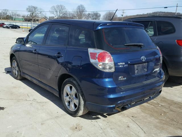 2T1KR32E18C720515 - 2008 TOYOTA COROLLA MA BLUE photo 3