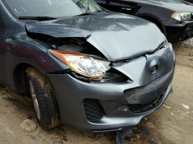 JM1BL1L79C1533803 - 2012 MAZDA 3 I GREEN photo 9