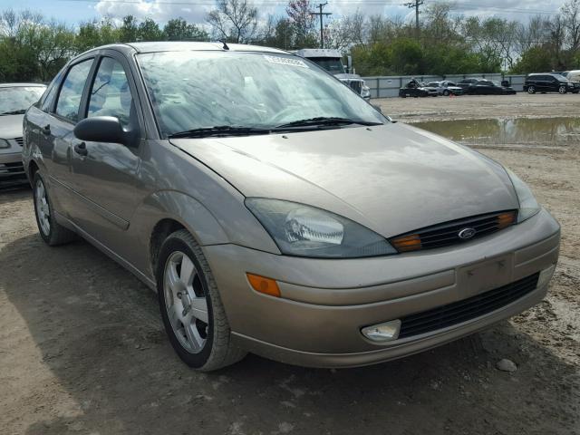 1FAFP383X3W151263 - 2003 FORD FOCUS ZTS BEIGE photo 1