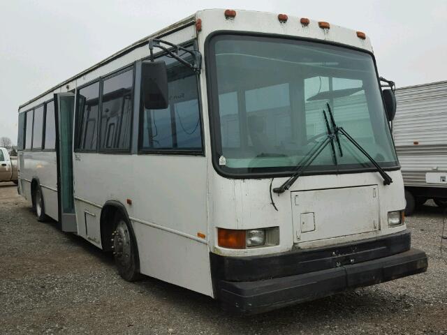 4VZYK6590WC028653 - 1998 SPARTAN MOTORS TRANSIT BU WHITE photo 1