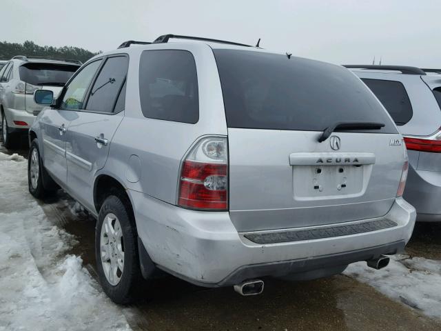 2HNYD18926H522174 - 2006 ACURA MDX TOURIN SILVER photo 3