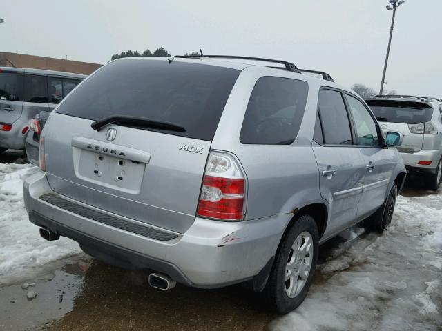 2HNYD18926H522174 - 2006 ACURA MDX TOURIN SILVER photo 4