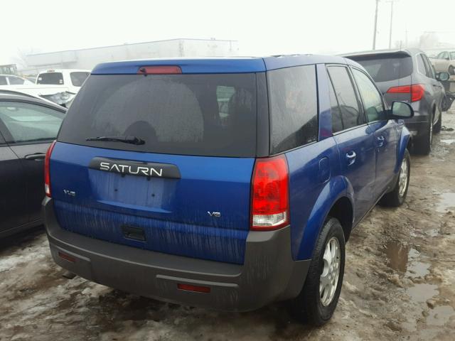 5GZCZ53435S828200 - 2005 SATURN VUE BLUE photo 4