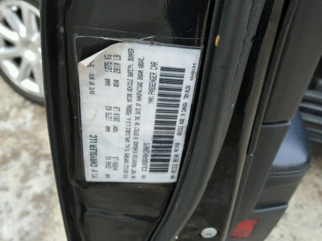 2C3LA33G48H120075 - 2008 CHRYSLER 300 LIMITE BLACK photo 10