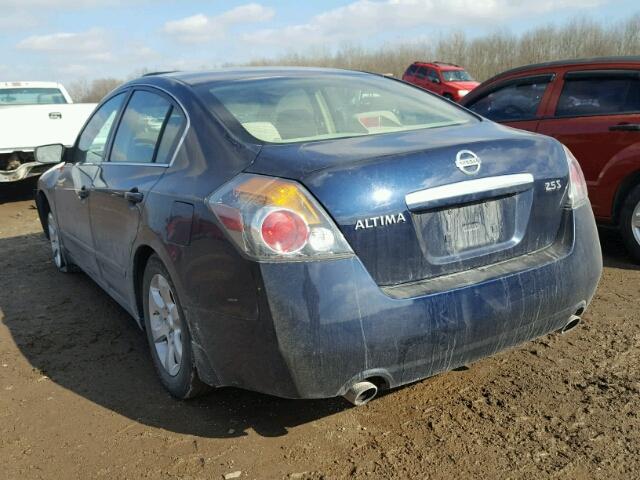 1N4AL21E38N457441 - 2008 NISSAN ALTIMA 2.5 BLUE photo 3