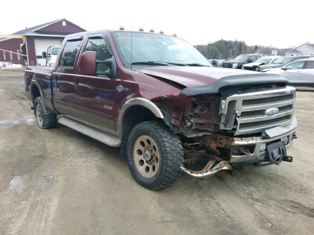 1FTSW21P66ED42191 - 2006 FORD F250 SUPER BROWN photo 1