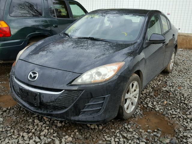 JM1BL1SG6A1118789 - 2010 MAZDA 3 I BLACK photo 2