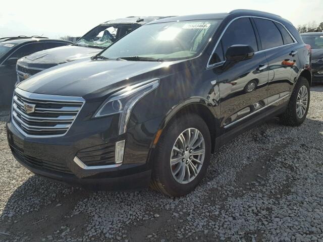 1GYKNBRS8HZ250856 - 2017 CADILLAC XT5 LUXURY CHARCOAL photo 2