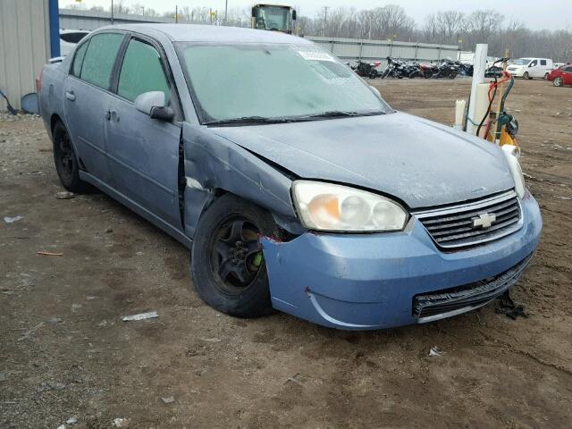 1G1ZT58FX7F107920 - 2007 CHEVROLET MALIBU LT BLUE photo 1