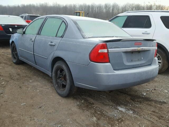 1G1ZT58FX7F107920 - 2007 CHEVROLET MALIBU LT BLUE photo 3