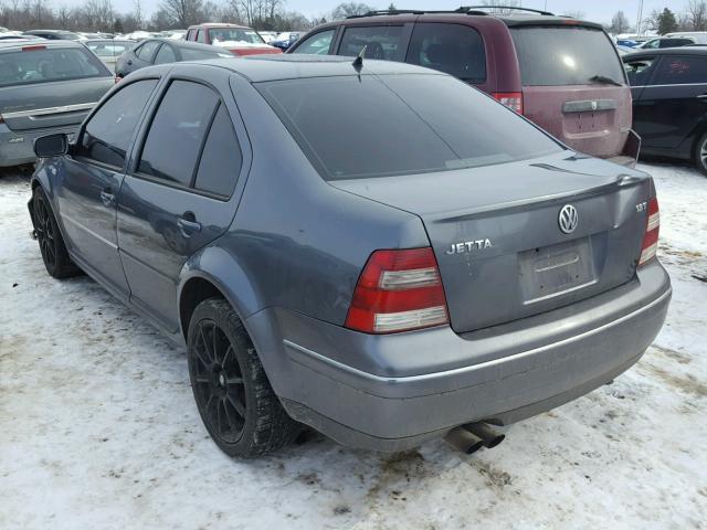 3VWRE69M94M019406 - 2004 VOLKSWAGEN JETTA GL GRAY photo 3