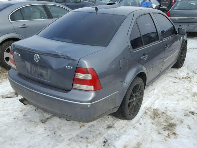 3VWRE69M94M019406 - 2004 VOLKSWAGEN JETTA GL GRAY photo 4