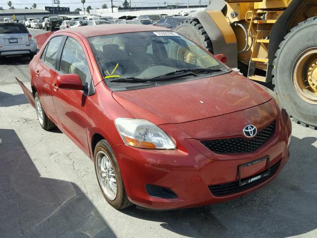 JTDBT903391313260 - 2009 TOYOTA YARIS RED photo 1