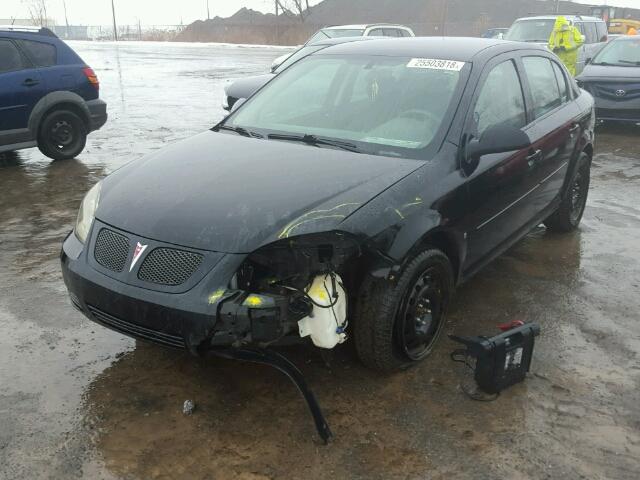 1G2AS55H097296513 - 2009 PONTIAC G5 SE BLACK photo 2