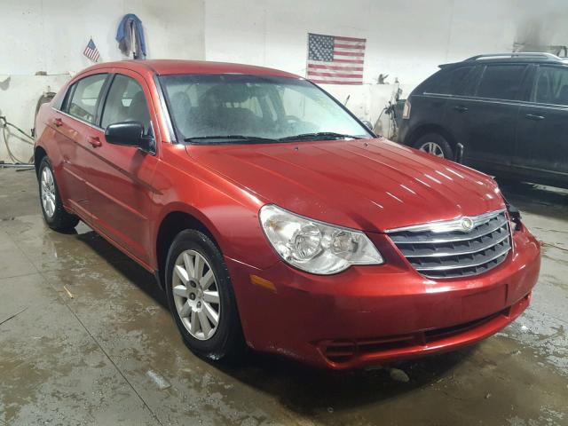 1C3LC46K28N180475 - 2008 CHRYSLER SEBRING LX RED photo 1