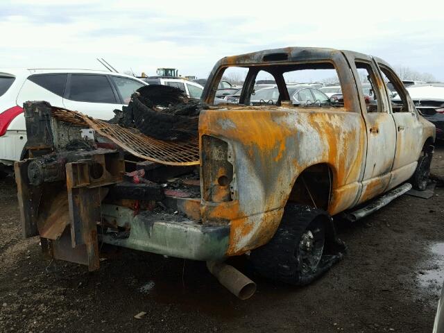 1D7KS28A67J625105 - 2007 DODGE RAM 2500 S BURN photo 4