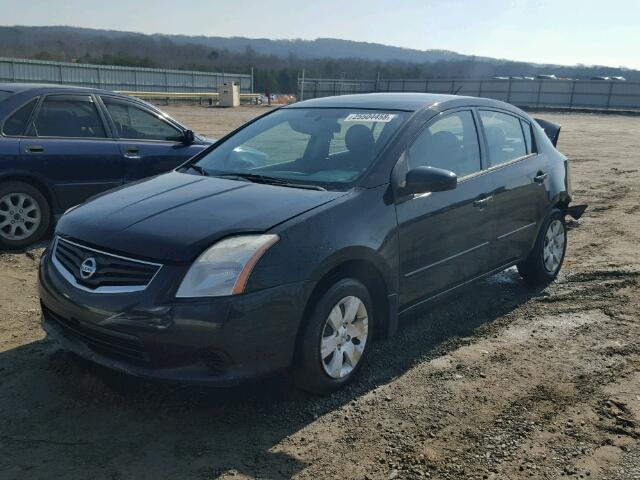 3N1AB6APXAL624764 - 2010 NISSAN SENTRA 2.0 BLACK photo 2