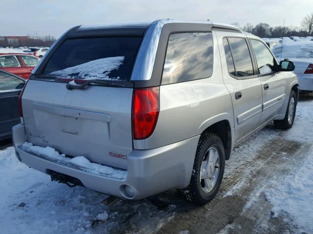 1GKET12S246214142 - 2004 GMC ENVOY XUV SILVER photo 4