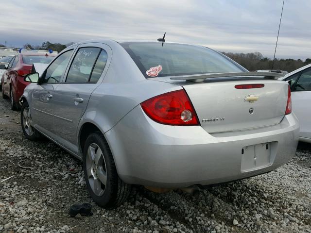 1G1AD5F53A7157578 - 2010 CHEVROLET COBALT 1LT SILVER photo 3