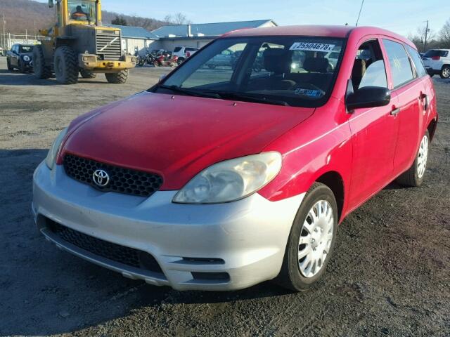 2T1KR32E54C223459 - 2004 TOYOTA MATRIX 红色 照片 2