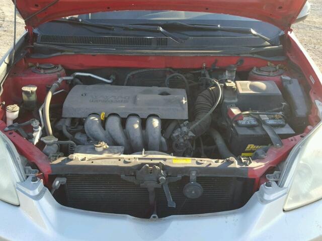 2T1KR32E54C223459 - 2004 TOYOTA MATRIX 红色 照片 7