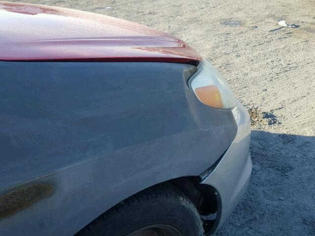 2T1KR32E54C223459 - 2004 TOYOTA MATRIX 红色 照片 9