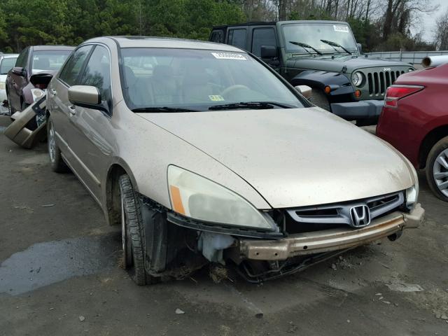 1HGCM66553A079110 - 2003 HONDA ACCORD EX GOLD photo 1