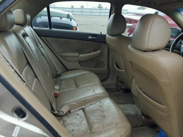 1HGCM66553A079110 - 2003 HONDA ACCORD EX GOLD photo 6