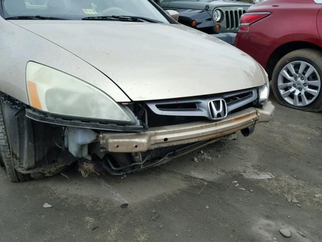 1HGCM66553A079110 - 2003 HONDA ACCORD EX GOLD photo 9