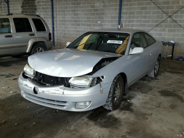 2T1CG22P71C521500 - 2001 TOYOTA CAMRY SOLA SILVER photo 2