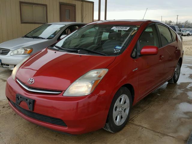 JTDKB20U277675495 - 2007 TOYOTA PRIUS MAROON photo 2