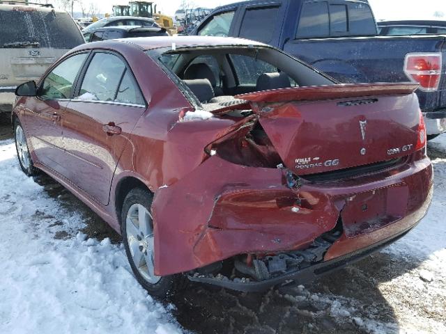 1G2ZA5EK9A4132717 - 2010 PONTIAC G6 RED photo 3