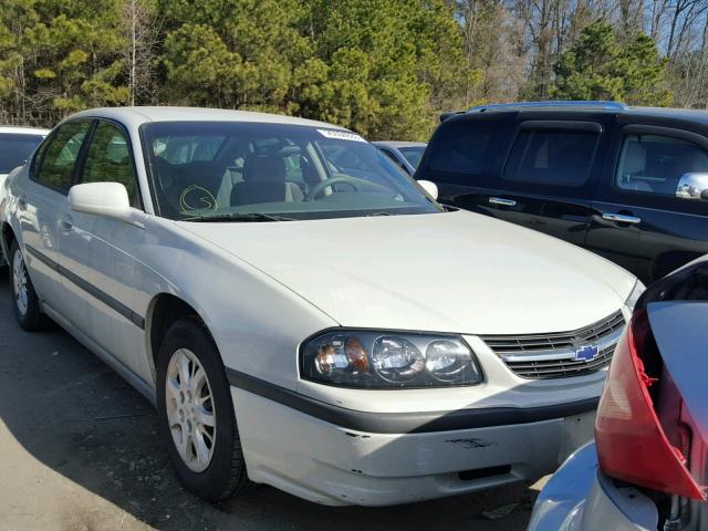 2G1WF52E939300301 - 2003 CHEVROLET IMPALA TAN photo 1