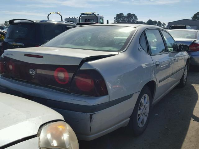 2G1WF52E939300301 - 2003 CHEVROLET IMPALA TAN photo 4