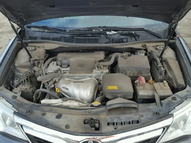 4T1BF1FK0CU020490 - 2012 TOYOTA CAMRY BASE GRAY photo 7