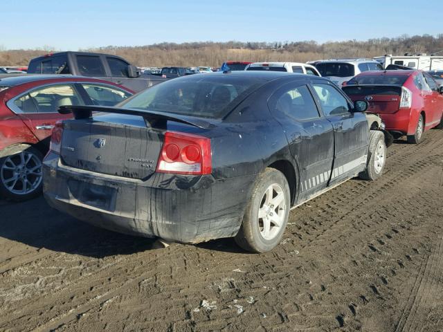 2B3CA3CV5AH117753 - 2010 DODGE CHARGER SX BLACK photo 4