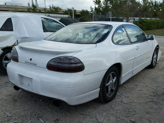 1G2WP12K1XF232547 - 1999 PONTIAC GRAND PRIX WHITE photo 4
