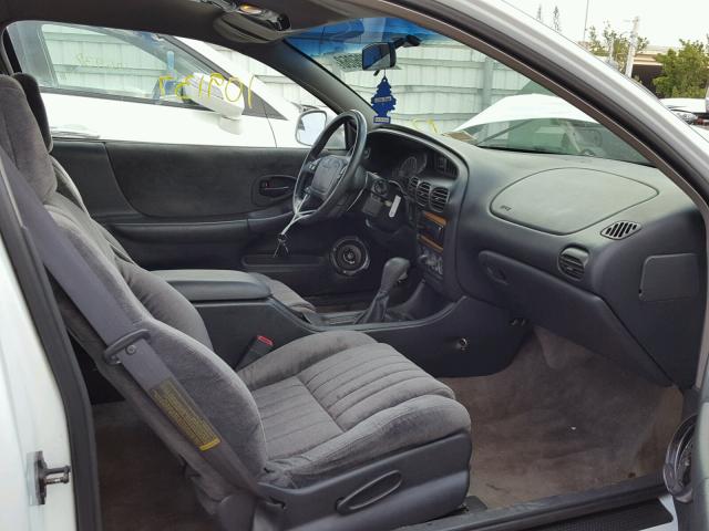 1G2WP12K1XF232547 - 1999 PONTIAC GRAND PRIX WHITE photo 5