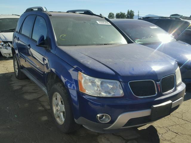 2CKDL73F276122824 - 2007 PONTIAC TORRENT BLUE photo 1