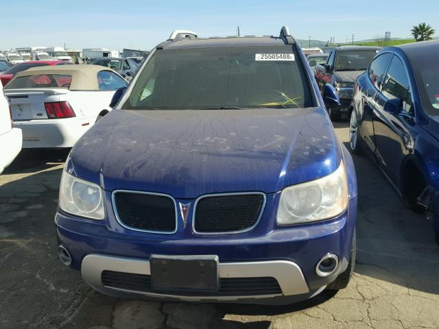 2CKDL73F276122824 - 2007 PONTIAC TORRENT BLUE photo 9