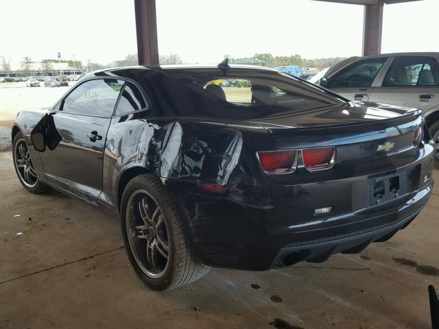 2G1FK1EJ3A9119673 - 2010 CHEVROLET CAMARO SS BLACK photo 3