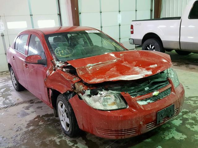 1G1AL58F887162133 - 2008 CHEVROLET COBALT LT RED photo 1