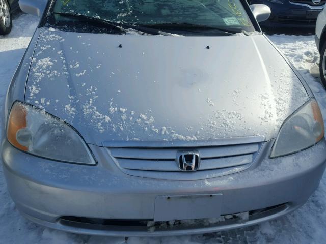 2HGES25791H511920 - 2001 HONDA CIVIC EX SILVER photo 7