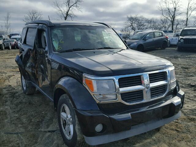 1D8GU28K38W239184 - 2008 DODGE NITRO SXT BLACK photo 1