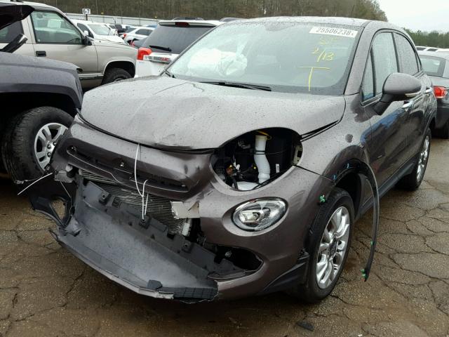 ZFBCFXBT4GP366866 - 2016 FIAT 500X EASY GRAY photo 2